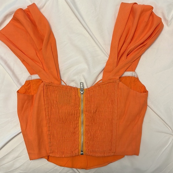 Orange corset top - Picture 2 of 3
